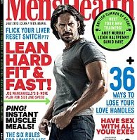 Cover star: This isn't Joe's first outing on the cover of a men's fitness magazine