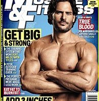 Cover star: This isn't Joe's first outing on the cover of a men's fitness magazine