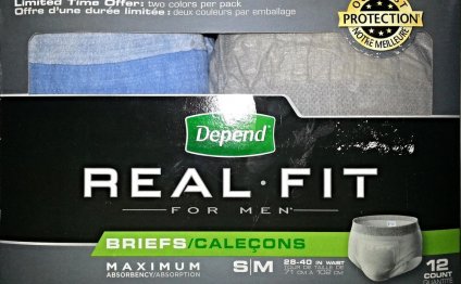 Depend Real Fit Briefs for Men