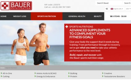 Health and Fitness Store