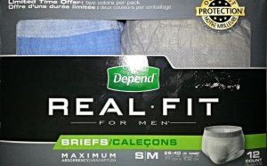 Depend Real Fit Briefs for Men