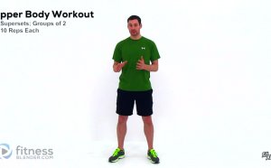 Home upper body Workout