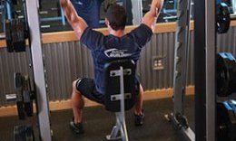 Smith Machine Overhead Shoulder Press