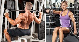 Some exercises, like lat pulls and most shoulder raises, are particularly hard to target the right muscle do the work if you use too much weight.