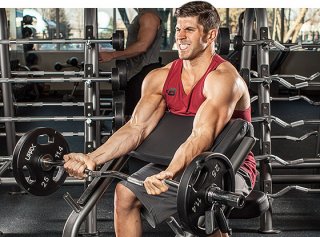 The Preacher (Scott) Curls are done on the
