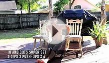 Creative at home Chest and Tricep workout