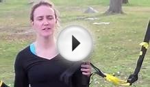 Flat Stomach Workout: TRX Upper Body Workout before and after