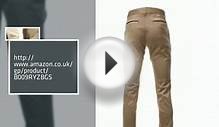 FLATSEVEN Mens Slim Fit Chino Pants Trouser Premium Cotton
