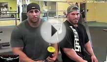 Fouad Abiad AND Heavy D - CHEST WORKOUT 6 WEEKS TO 2013 MR