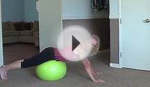 Full Body Balance Ball Tabata - Home Workout to Tone Your