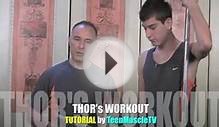HOW TO THOR UPPER LOWER BODY TEEN MUSCLE SPLIT WORKOUT