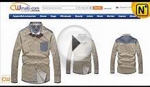 Pure Cotton Printed Long Sleeve Shirts for Men CW114706