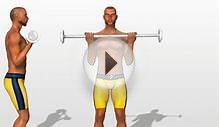 Standing Barbell Curl - Killer Home Arm Workout